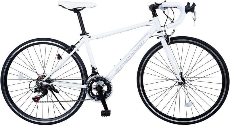 自転車 700C ロードバイク シマノ14段変速 ドロップハンドル