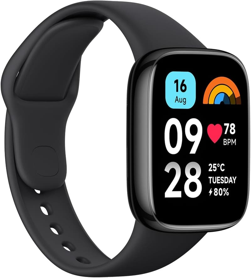 Xiaomi Redmi Watch 3 Active スマートウォッチ 1.83インチ 100種スポーツモード ブラック