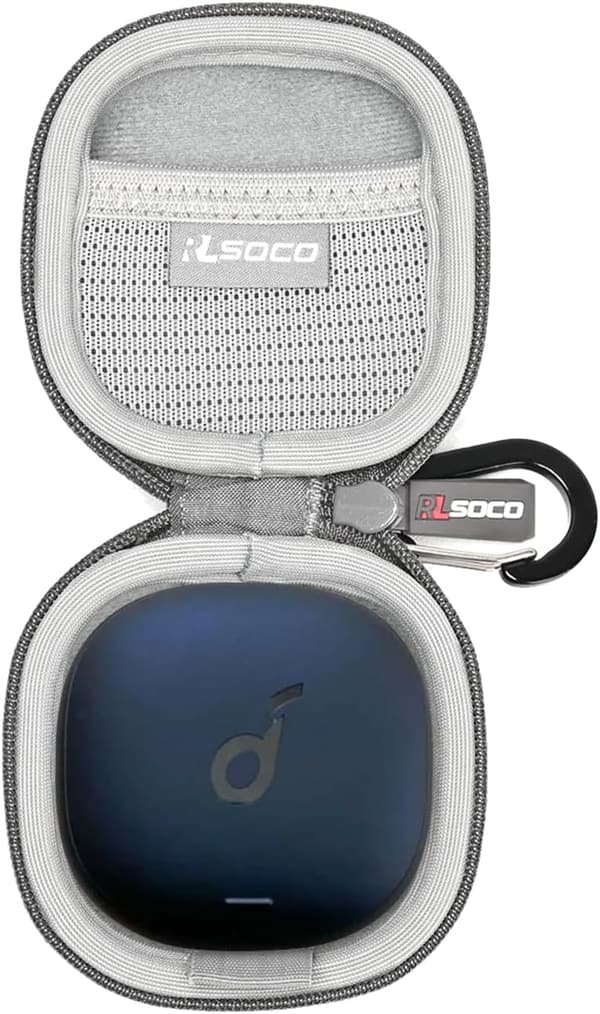 Anker Soundcore Libertyシリーズ対応ワイヤレスイヤフォン用保護ケース (グレー)