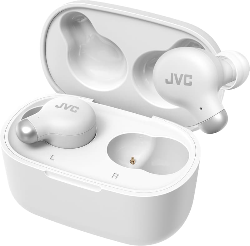 JVC HA-Z251T-W ワイヤレスイヤホン Bluetooth 5.3 ノイズキャンセリング 防滴 小型 軽量 ホワイト