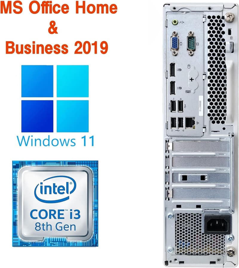 整備済み NEC デスクトップPC MA-3 22型液晶セット Win10 Pro MS Office H&B 2019 第8世代 i3-8100 8GB 256GB SSD