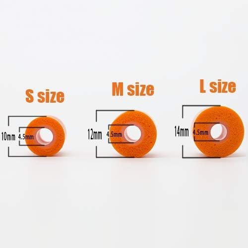 リカバリー用フォームイヤーピース Mサイズ 2ペア 4.5~5.0mm対応