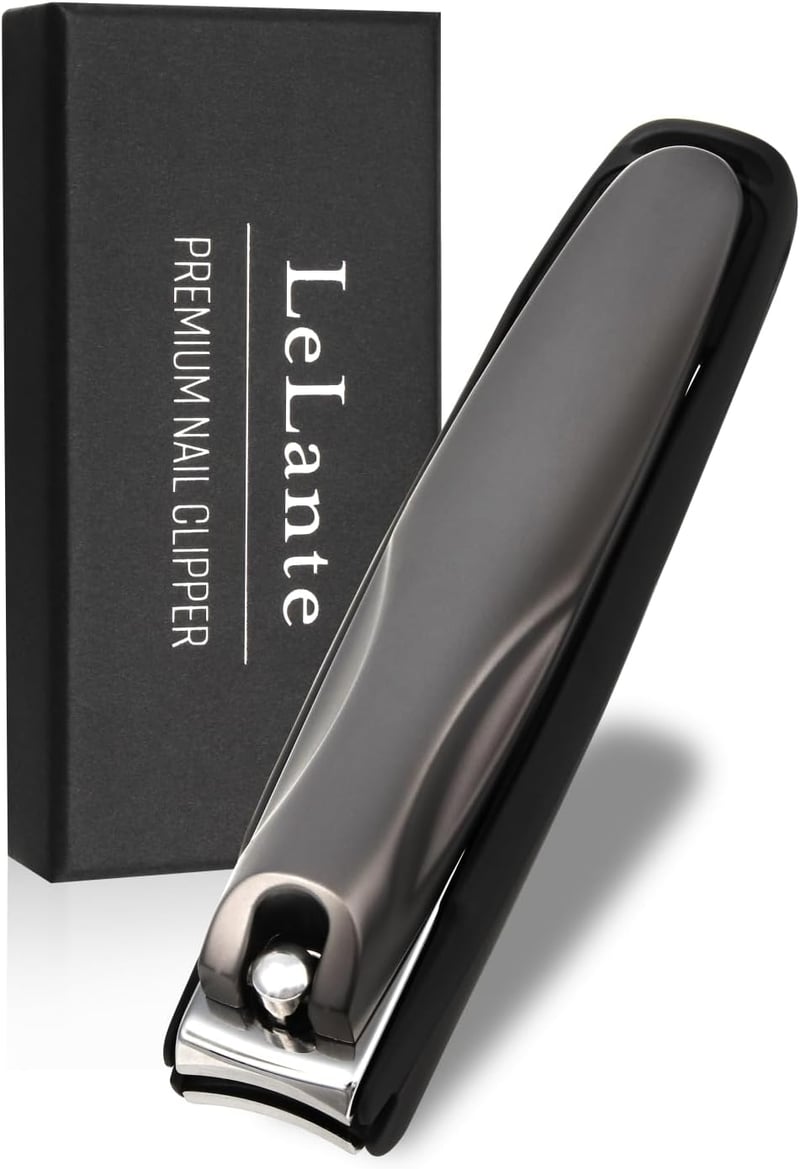 高級ガンメタ爪切り LeLante - サクッと切れるクセになる切れ心地