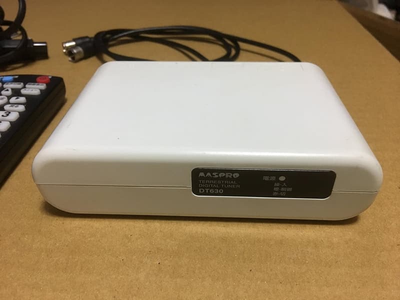 マスプロ 地上デジタルチューナー DT630【テレビ視聴用】