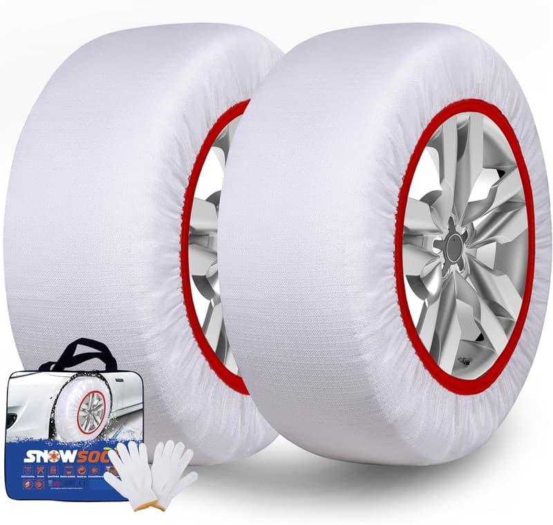 軽自動車用 冬雪対策 スノーソックス タイヤチェーン 非金属 215/35R18 225/55R14 対応