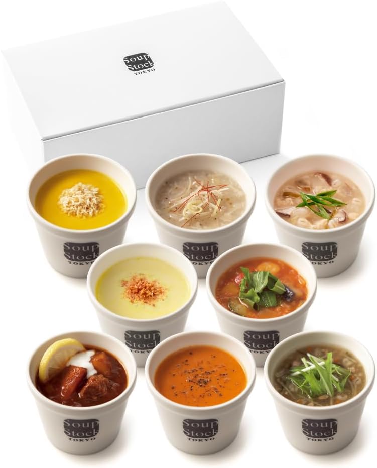 誕生日ギフトに最適なスープストック トーキョー 冷凍スープセット (8個入)