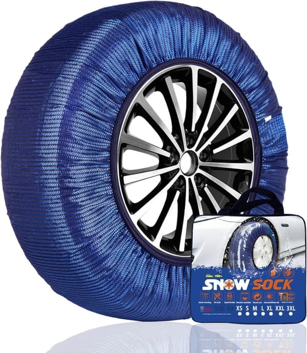 スノーソックス 非金属タイヤチェーン 簡単装着 乗用車用 155/65R14 165/65R14 165/55R15