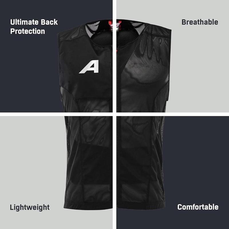 メンズ スキー・スノーボード用 背面プロテクター ベストタイプ PROSHIELD VEST