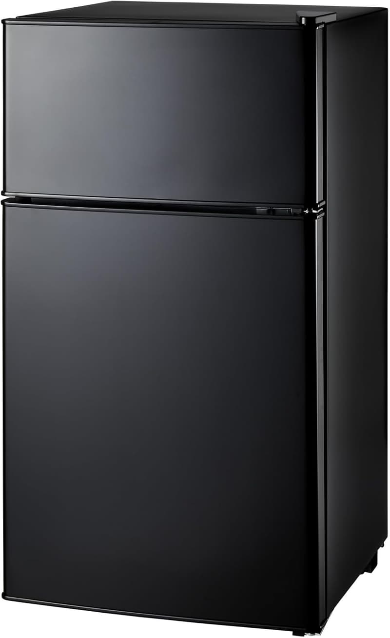 コンパクト冷蔵庫 50L 右開き 温度調整可 セカンド冷蔵庫 ブラック SP-50LD2