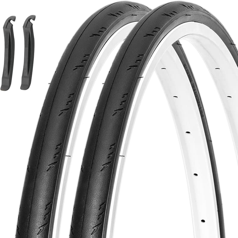 ロードバイク・クリンチャータイヤ 700x25C/28C セット（交換用）