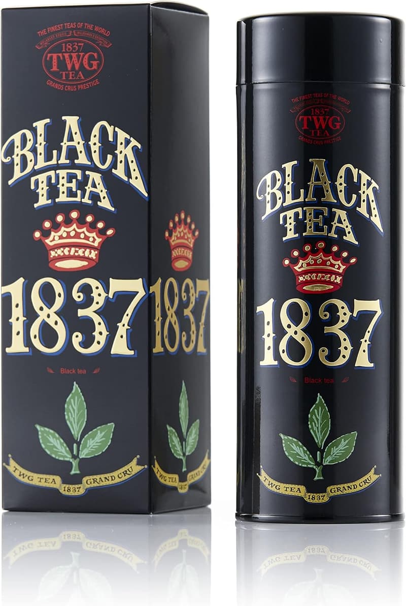 1837ブラックティー 缶入り茶葉 100g ギフトセット