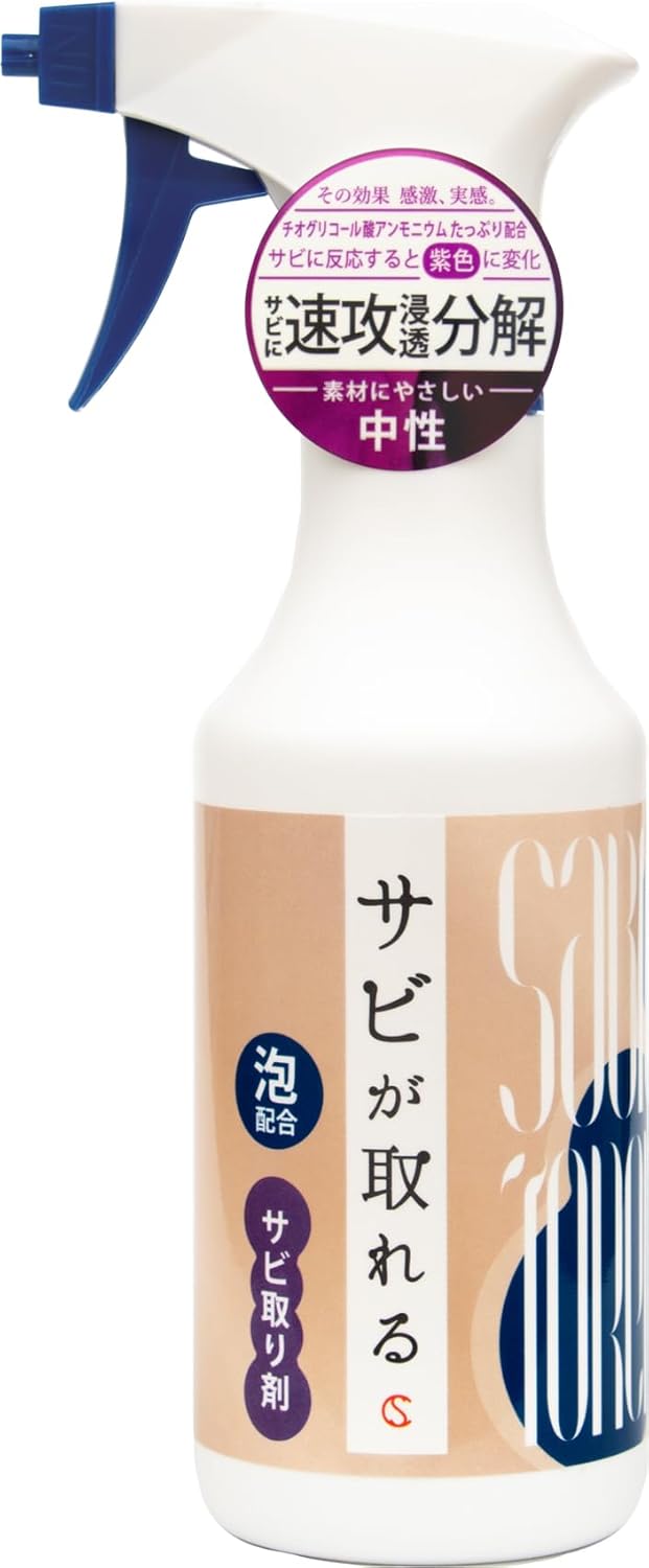 強力サビ取りスプレー 300ml - プロ仕様 中性・低臭・速攻浸透分解