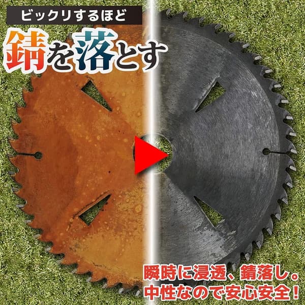 錆取りミストタイプ・エンジニア ネジザウルスリキッド 100g【中性・安心安全】