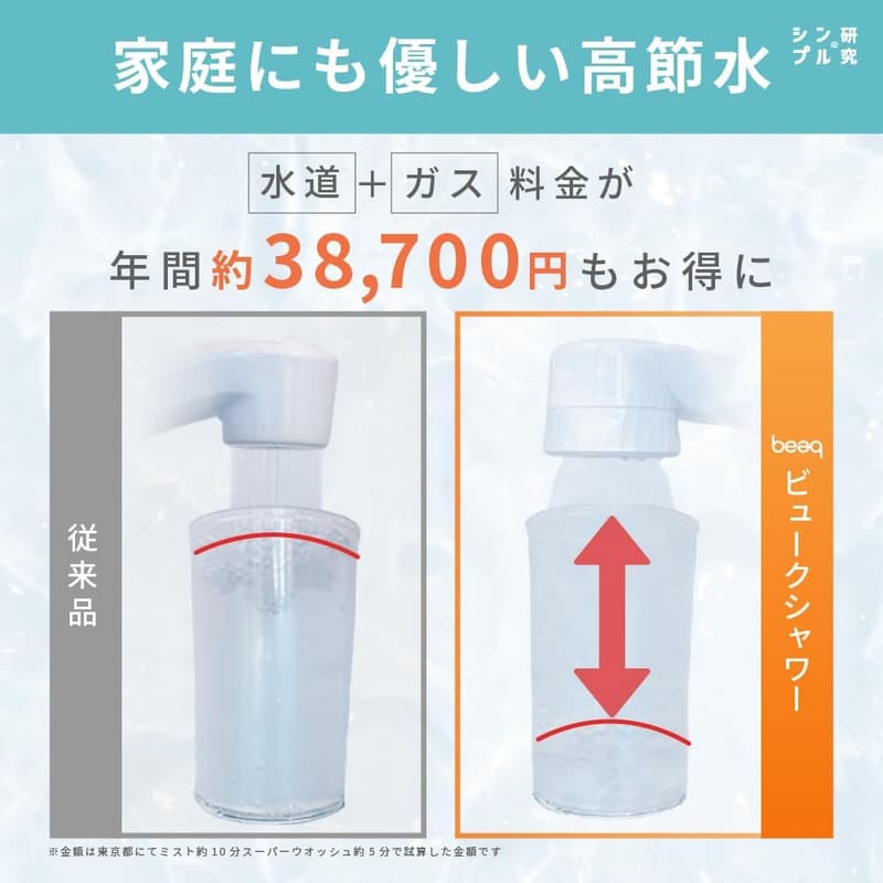日本製・岐阜大学共同研究 高水圧ナノバブルシャワーヘッド【ビューク】