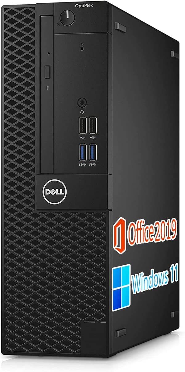 整備済み デル デスクトップPC 3040 / Win 11 Pro / MS Office H&B 2019 / Core i5-6500 / 8GB RAM / 256GB SSD / Wi-Fi・Bluetooth対応