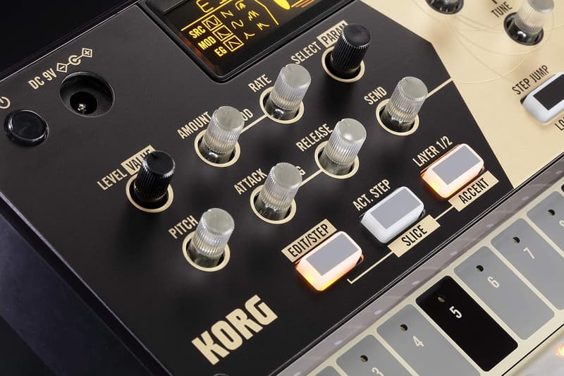 デジタルパーカッションシンセサイザー KORG volca drum コンパクトリズムマシン スピーカー内蔵