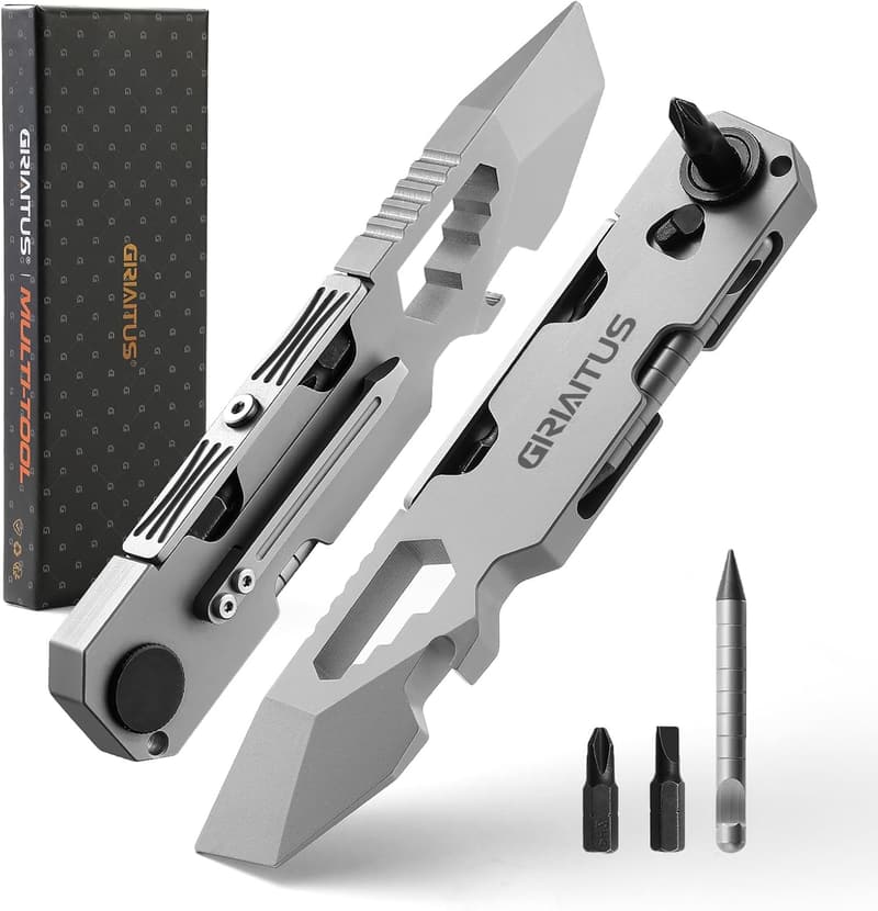 アウトドア用マルチツール 双方向ラチェットドライバー＆ペン付き 便利で持ち運びやすいキャンプアクセサリー