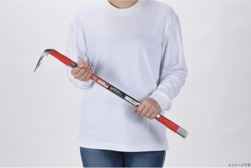 軽量・丈夫な600mm釘抜きバール - てこ作業や解体に最適