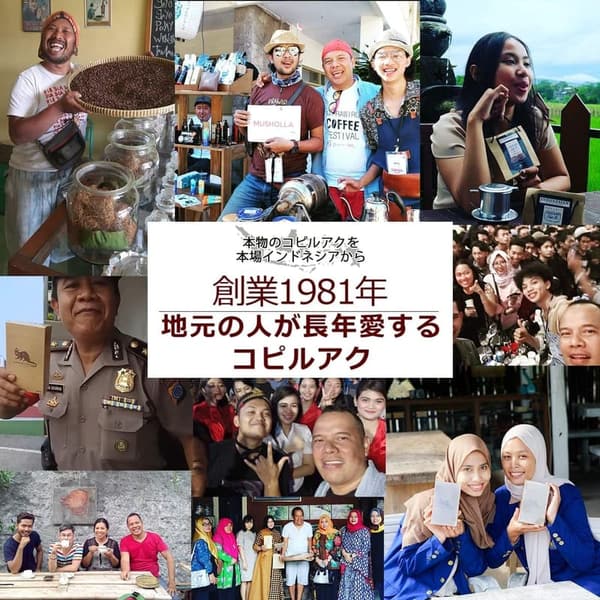 高級 焙煎コーヒー豆 コピルアック 100g インドネシア産