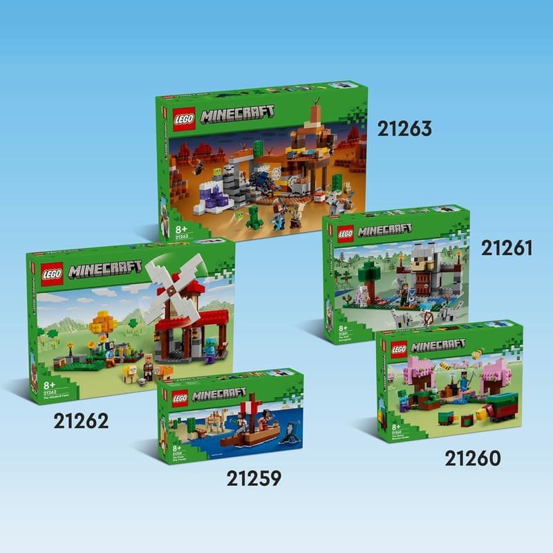 誕生日プレゼント LEGO マインクラフト エンダードラゴンとエンドシップ ブロックおもちゃ 8歳以上