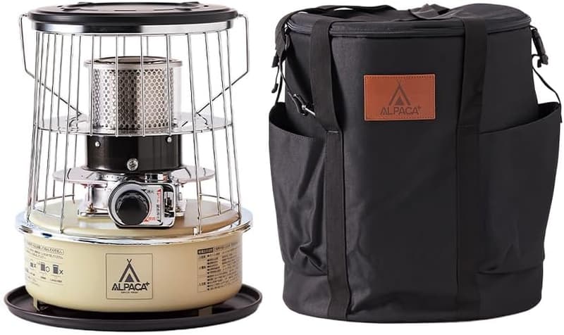 小型石油ストーブ アルパカストーブ TS-77 NC 専用バッグ付き サンドベージュ