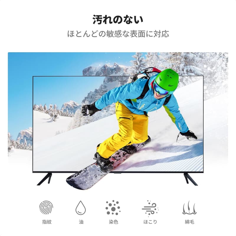 カメラ・メガネ用マイクロファイバークリーニングクロス6枚セット