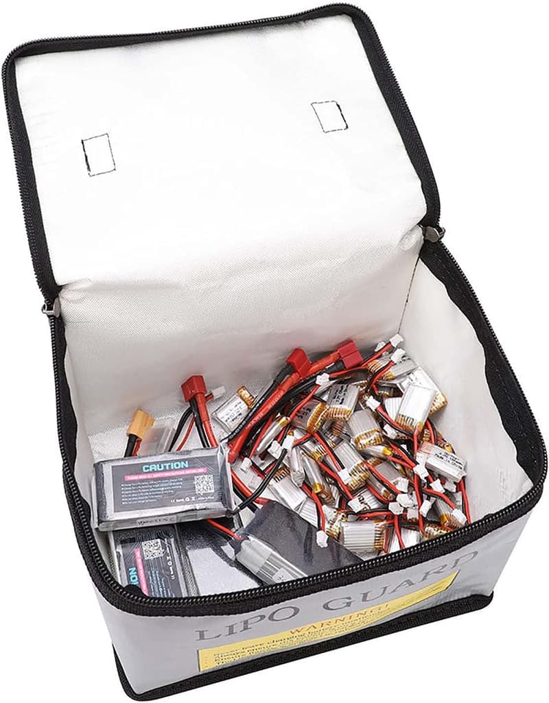 防炎 GoolRC ラジコン用リポバッテリー安全バッグ 22x16x12cm ガラス繊維製