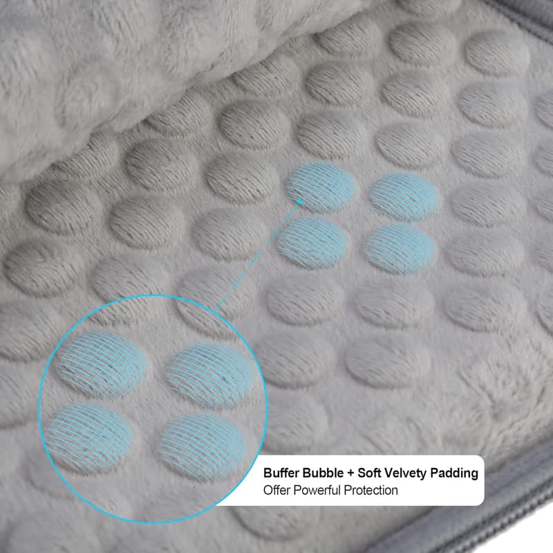 iPad Mini 7用撥水スリーブケース(グレー) タブレットバッグ