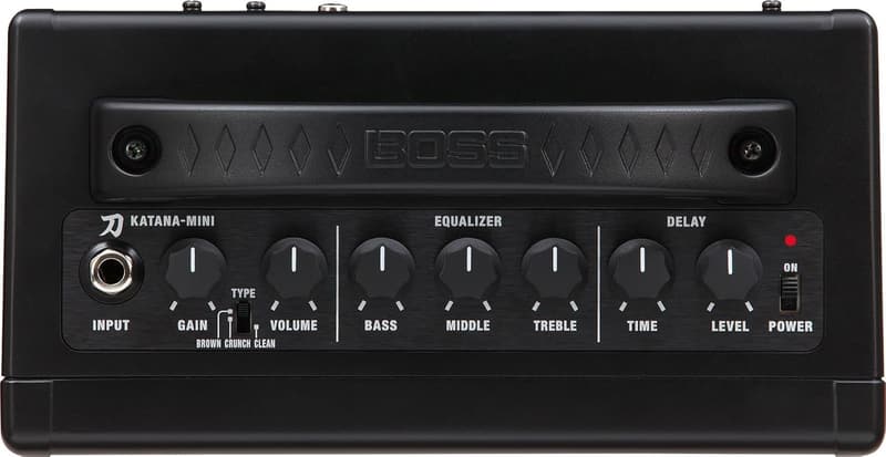 ポータブル電池駆動ギターアンプ BOSS KATANA-MINI KTN-MINI