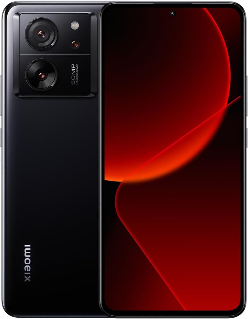 SIMフリー Xiaomi 13T Pro スマートフォン 12GB/256GB ブラック - プログレードカメラ・120Wハイパーチャージ・144Hz・IP68防水防塵