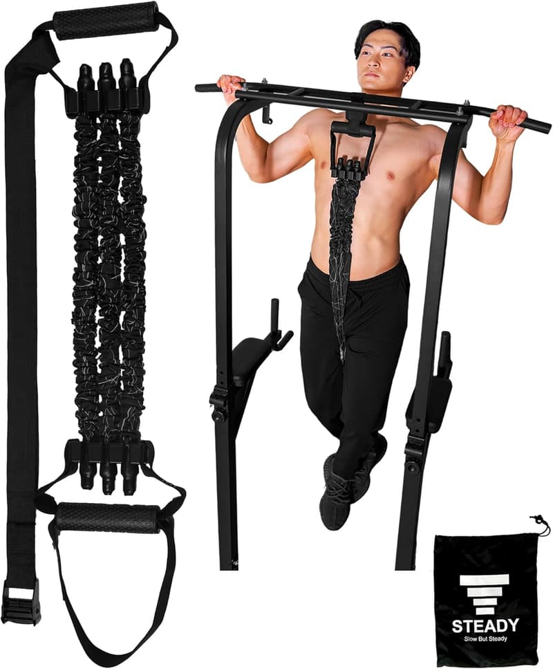 女性向けハンドル付き懸垂アシストチューブ 最大85kg補助器具