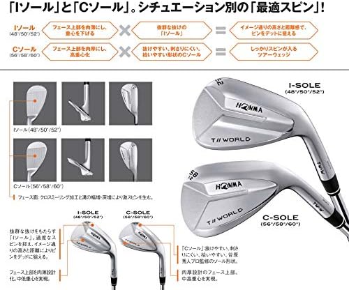 本間ゴルフ TOUR WORLD TW-W ウェッジ カタログシャフトモデル