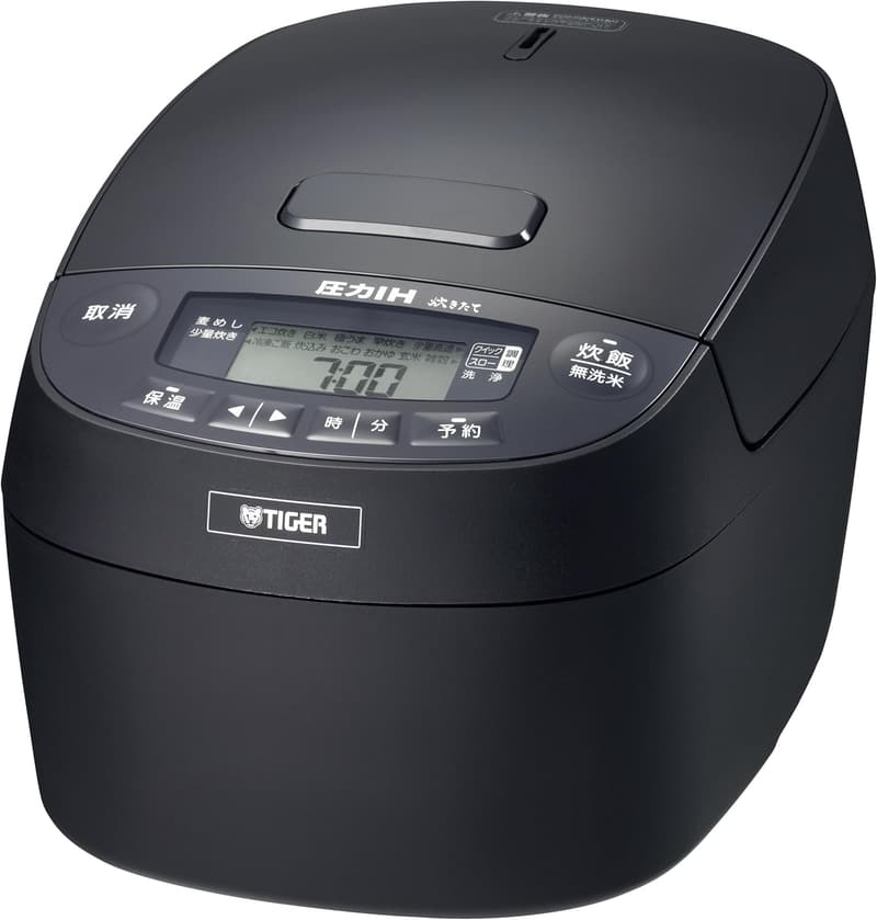 圧力IH炊飯器 1升 遠赤5層土鍋コート ブラック JPV-N180K