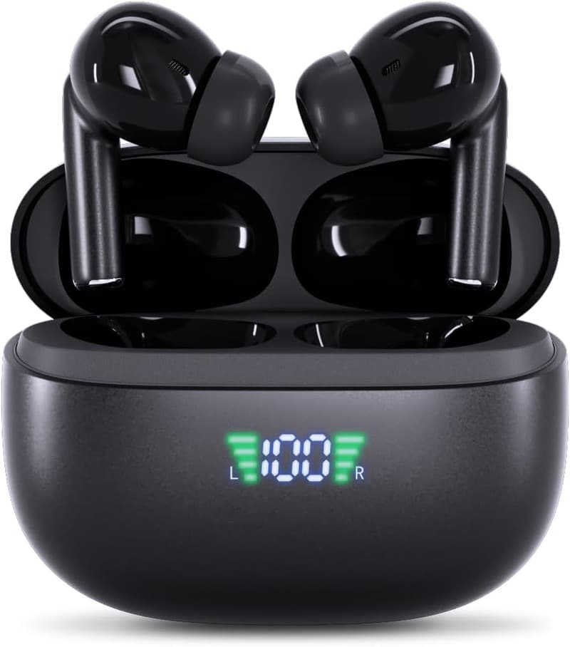 「ANCノイズキャンセリングワイヤレスイヤホン Bluetooth 5.4 タッチセンサー」