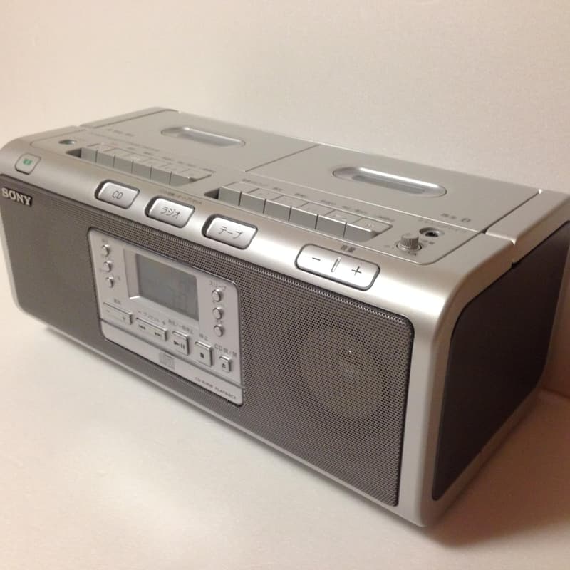 SONY CDラジカセ W78 シルバー
