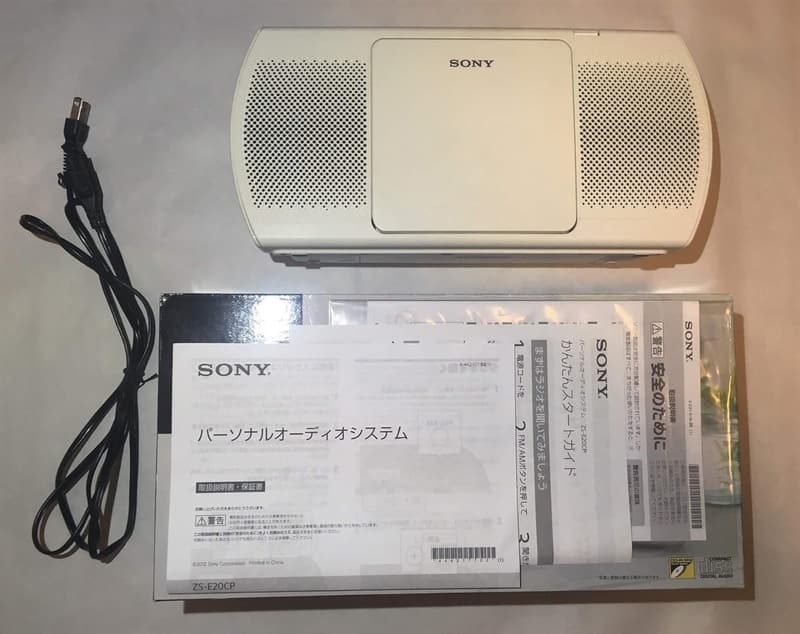 SONY CDラジオ ZS-E20CP