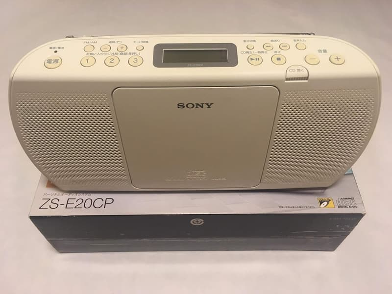 SONY CDラジオ ZS-E20CP