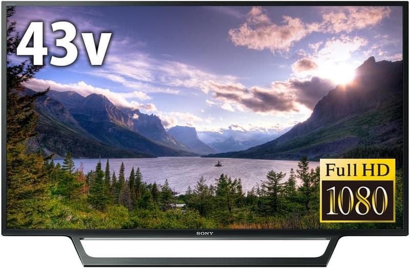 フルハイビジョン43V型液晶テレビ ソニー ブラビア 外付けHDD録画対応 KJ-43W730E