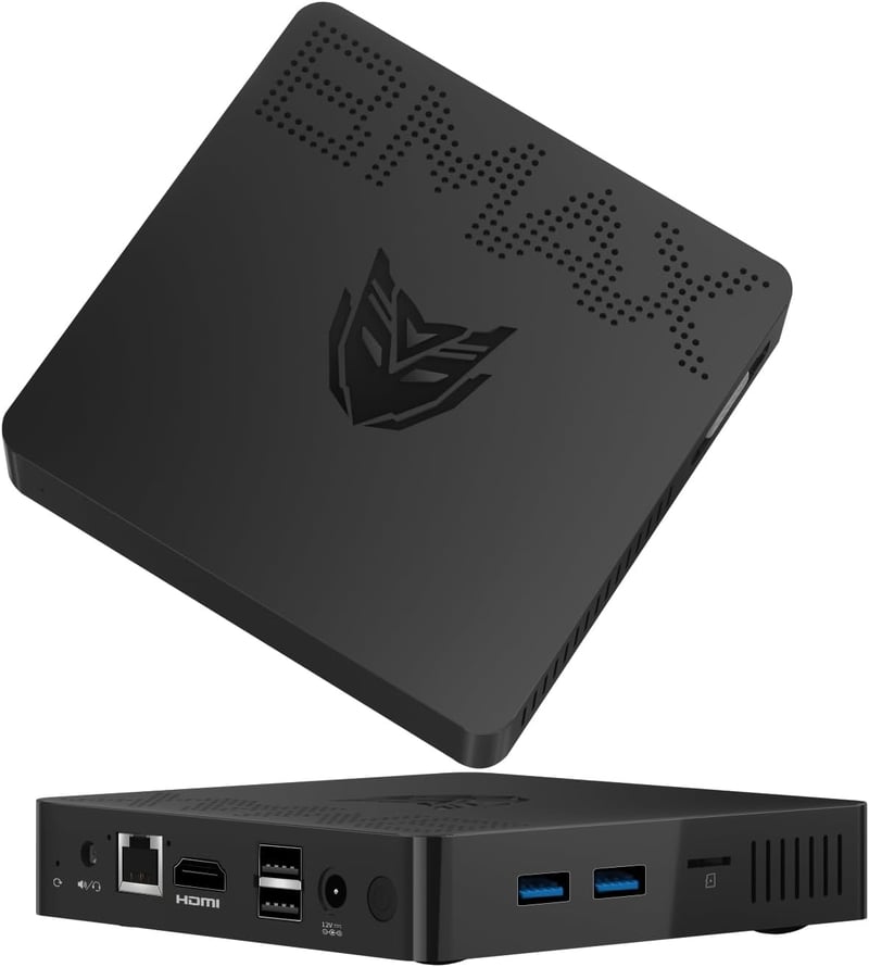 BMAX ミニPC B1Pro 8GB RAM 128GB SSD インテル Celeron N4000 静音・省電力 超小型双画面出力