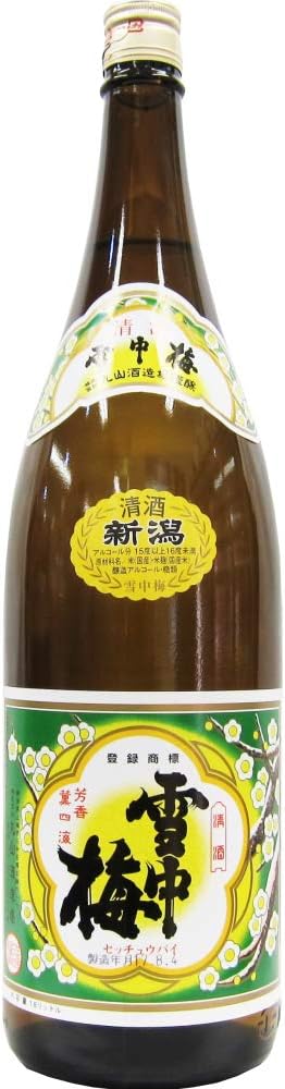 雪中梅 普通酒 1800ml 飲みやすい日本酒