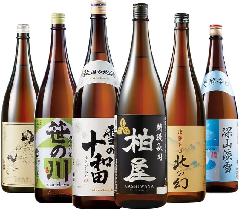 新潟地酒飲み比べギフトセット1800ml×6本【お中元】