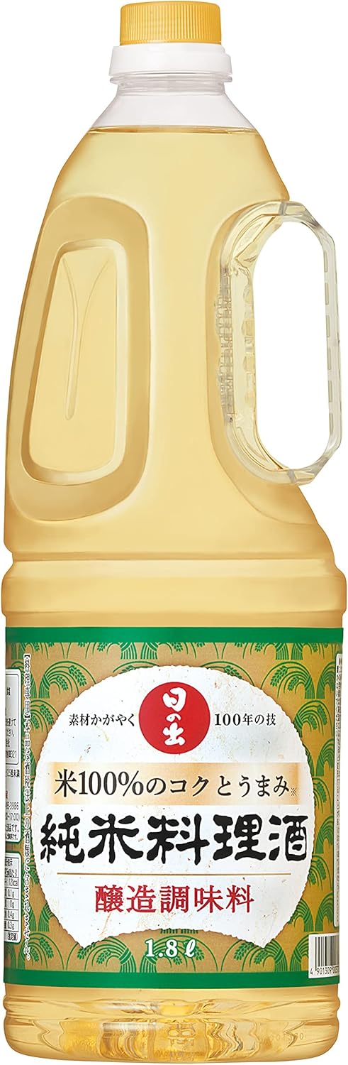日の出 純米料理酒 1.8L - 本格純米料理酒、和洋食に最適