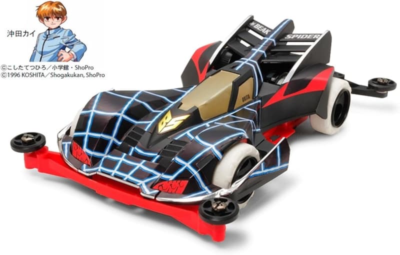ビークスパイダー プレミアム スーパーIIシャーシ ミニ四駆 19439 ホワイト