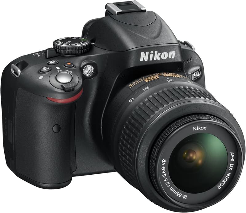 Nikon デジタル一眼レフカメラ D5100 18-55mm VR レンズセット
