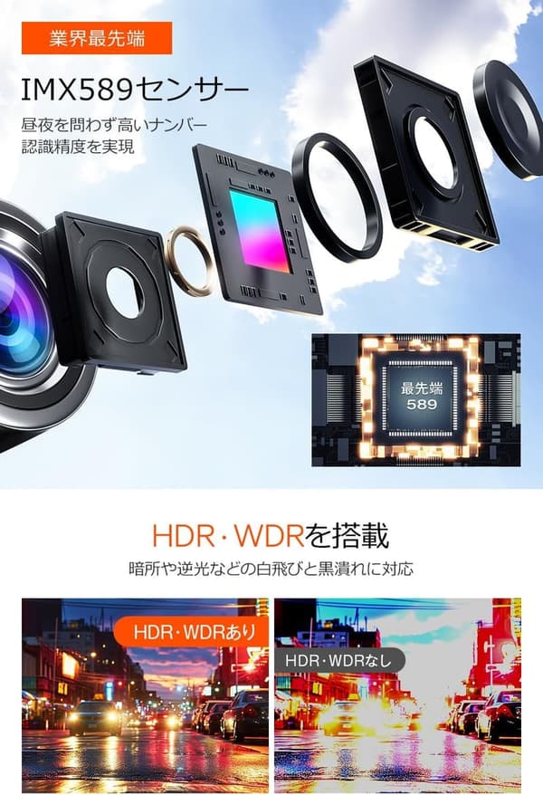 【2025革新型】4Kミラー型ドライブレコーダー 前後カメラ GPS搭載 12インチIPS大画面 64GB SDカード付属