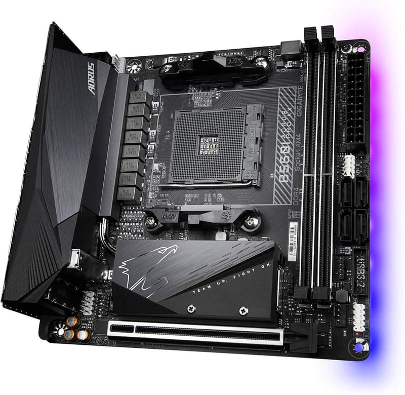 B550I AORUS PRO AX Rev.1.x MiniITXマザーボード [AMD B550チップセット]