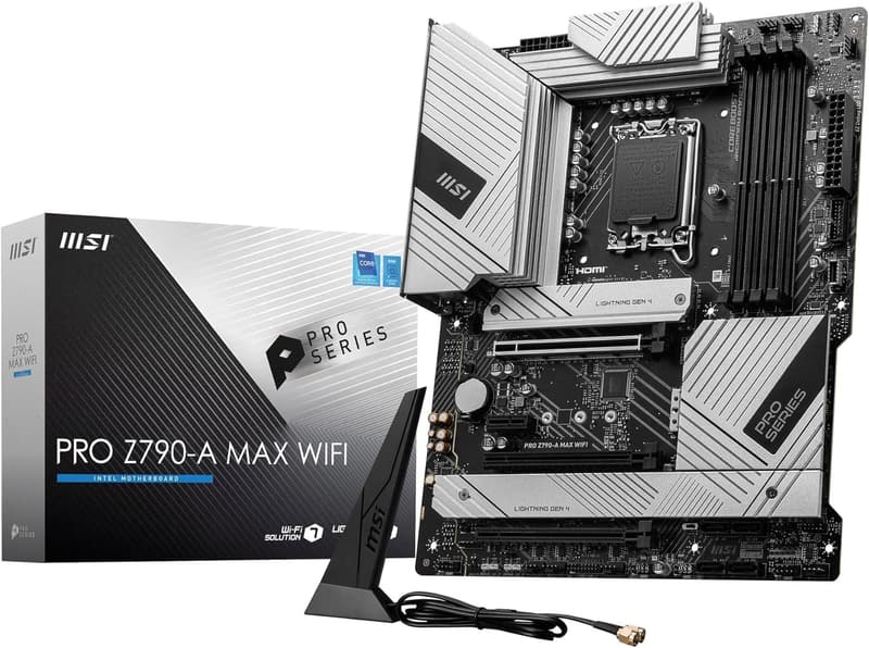 Intel LGA1700対応 DDR5 ATXマザーボード MSI PRO Z790-A MAX WIFI