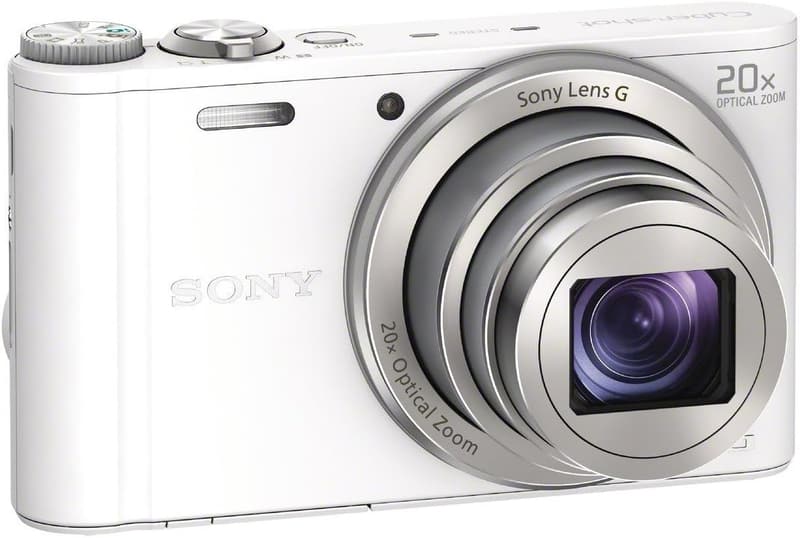 SONY デジタルカメラ Cyber-shot WX300 2110万画素 光学20倍 ホワイト