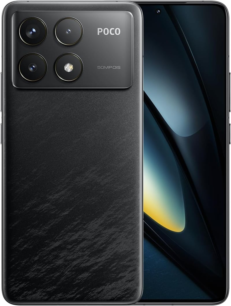 Xiaomi POCO F6 Pro 12GB+256GB Simフリースマートフォン Qualcomm Snapdragon 8 Gen 2搭載 120Hz有機EL ブラック
