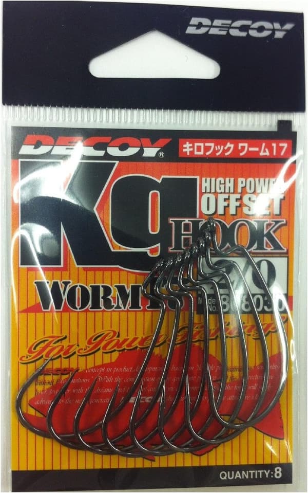 キロフックWorm17#6 釣り針 - カツイチ(DECOY)